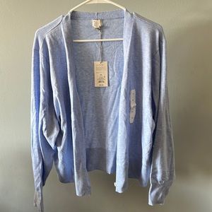 NWT- A New Day brand lightweight cardigan - light blue